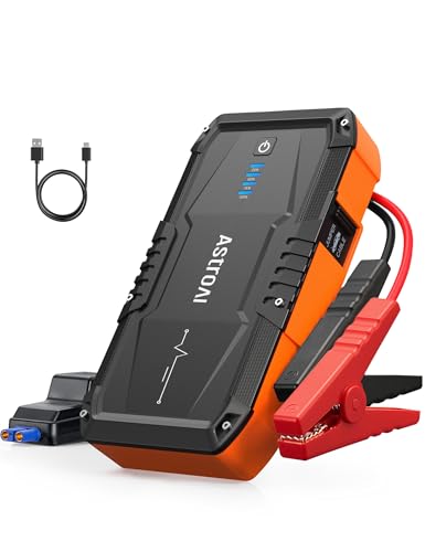AstroAI S8 Starthilfe Powerbank, 1500A Auto Starthilfe Powerbank, 12V Tragbare Starthilfe, Batterie Booster, für bis zu 6,0 L Benzin & 3.0L Diesel